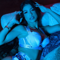 Lovely latin babe Veronica Rodriguez slips out of sexy lingerie