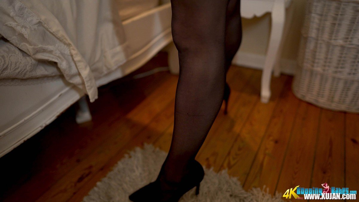 Gorgeous Tommy Hill has fun stripping and teasing in lingerie and stockings - Photo #881562