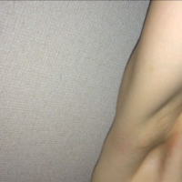 Latex Masked Slut licking Armpit Kinky Masturbation