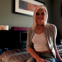 Cute Blonde Madison Hart gets her Muff pumped hard