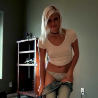 Cute Blonde Madison Hart gets her Muff pumped hard