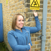 Sexy Ashley Riders daring flashing and public exposure