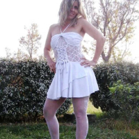 Slutty Milf Lisa Flashing Outside