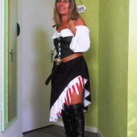 Slutty Milf Lisa Flashing Outside