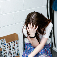 Young brunette Aria Carson takes hardcore punishment from security guard