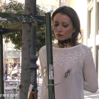 Valentina Bianco is public exposed and humiliated with double fu