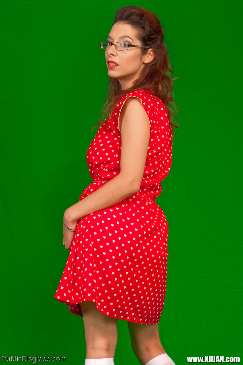 Mona hates Zendas polkadot dress so she strips her completely naked and makes - Photo #917742