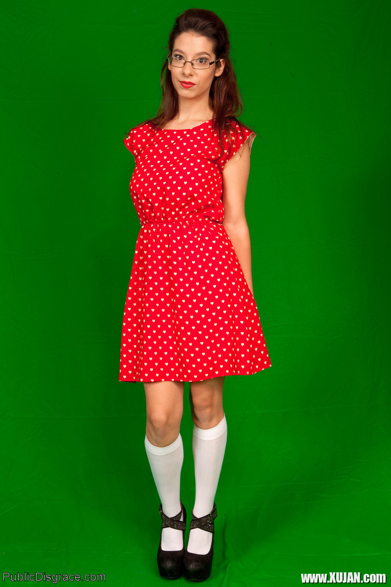 Mona hates Zendas polkadot dress so she strips her completely naked and makes - Photo #917743