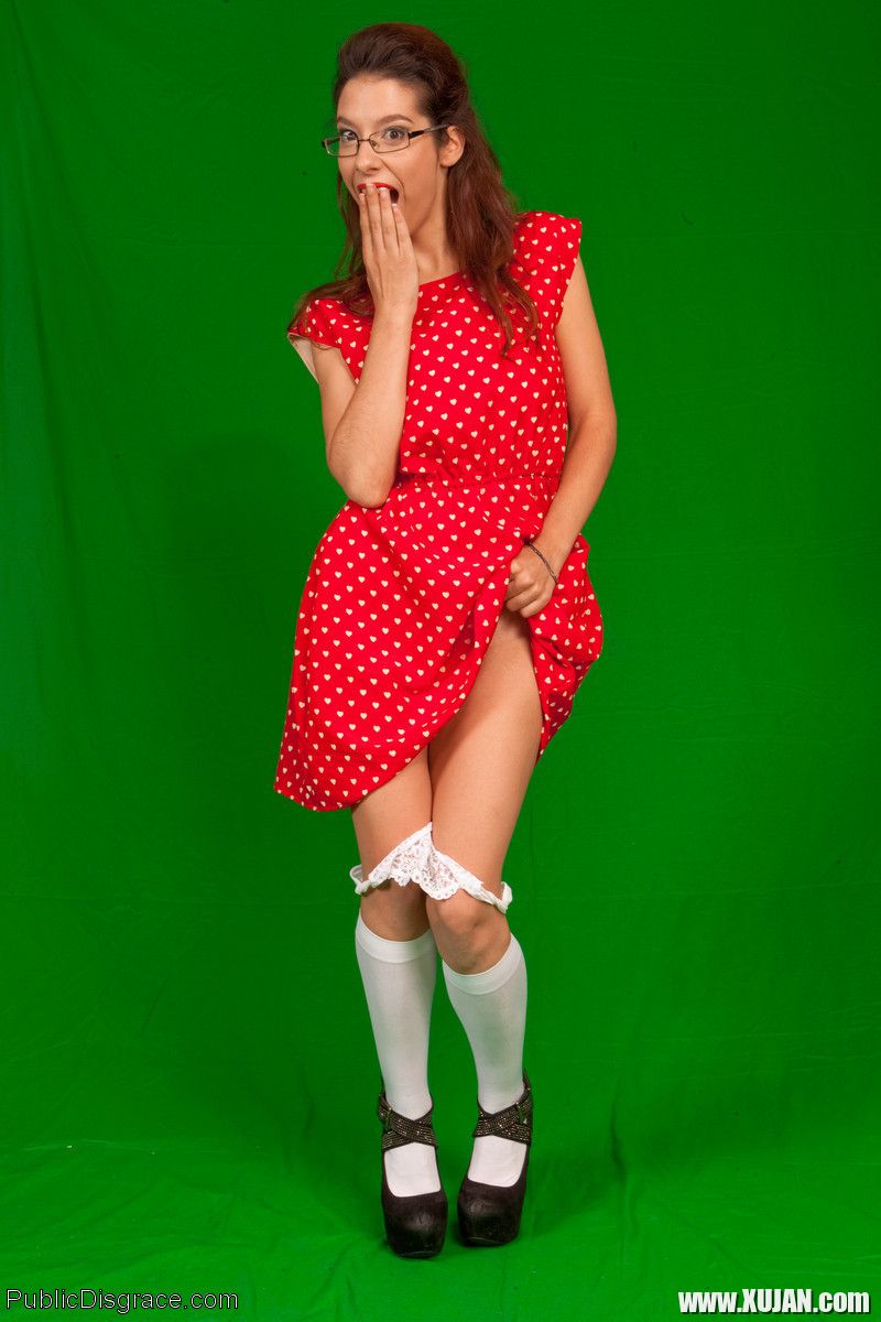 Mona hates Zendas polkadot dress so she strips her completely naked and makes - Photo #917745