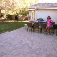 Black newcomer Jezabel Vessir shagged with a big white dong