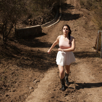 Gracious brunette bombshell Valentina Nappi having fun on a farm