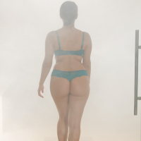 Wet Euro chick Valentina Nappi removing lingerie and high heels in bath