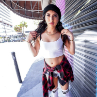 Slutty street worker Penelope Woods gets ravished hard by shady stranger