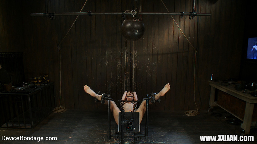 Dylan Ryan in bondage feet spanked getting fucked by machine - Photo #956224