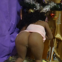 Doll and Christmas tree