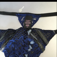 Me and panties cum Victoria Secrets