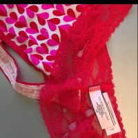 Me and panties cum Victoria Secrets