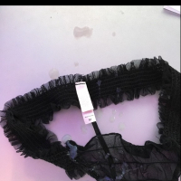 Me and panties cum Victoria Secrets