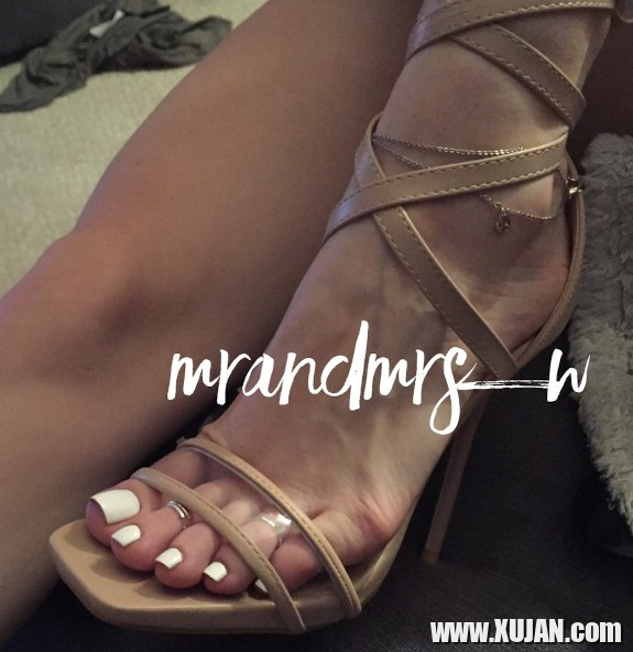 Mrs W Sexy White Gloss Pedi krunkner ev sandalner khaghal - Photo #972386