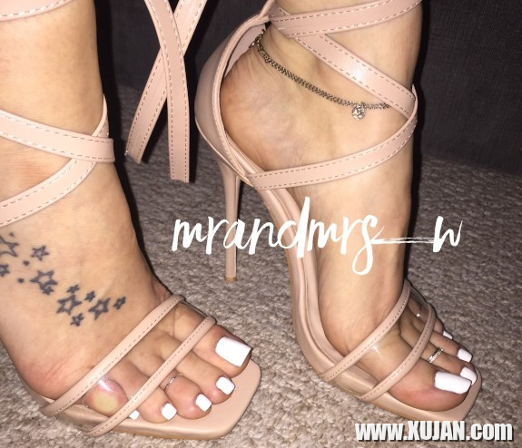 Mrs W Sexy White Gloss Pedi krunkner ev sandalner khaghal - Photo #972387