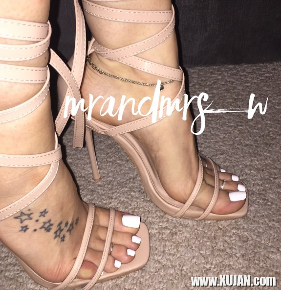 Mrs W Sexy White Gloss Pedi krunkner ev sandalner khaghal - Photo #972388