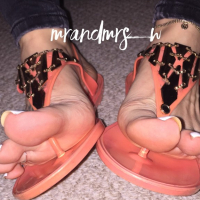 Mrs W Sexy White Gloss Pedi krunkner ev sandalner khaghal