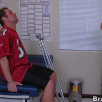 MILF babe with big boobs in uniform Brooke Haven gets ass fucked