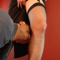 Pictures of XXX Mina spanking her slave