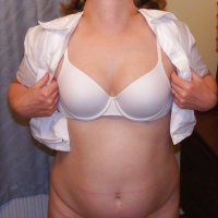 Slutty secretary in big white knickers