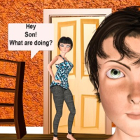 Step Mom in the step sonrsquos room