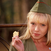 TRISHA UPTOWN IS A NAUGHT GIRL SCOUT