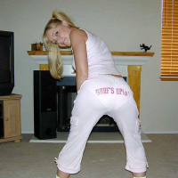 Pictures of Trisha Uptown getting hot while she works out