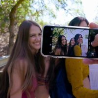 Izzy Lush shares dick with Samantha Hayes and Avery Moon on hiking trail