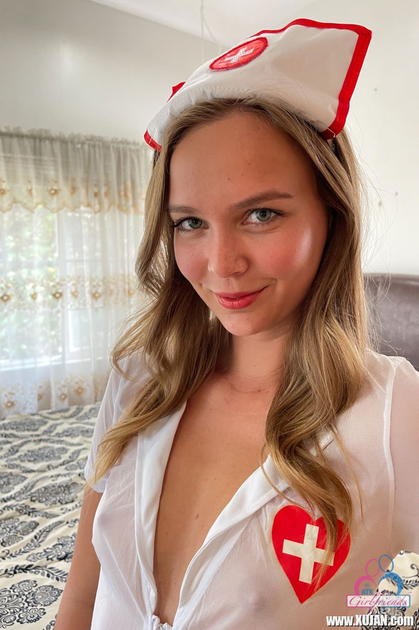 Nurse Stella Sedona stripping totally naked at ATK Girlfriends - Photo #1292297