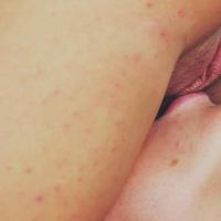 Hot teens Vinna Reed and Eveline Dellai get each other off in Distant