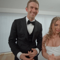 Hot bride Alessandra Jane swallows and rides a big meatpole