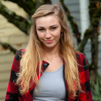 Hot college freshman Kendra Sunderland shows you her pussy at the library