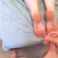 Patverov Doggy Footjob Cum on Soles Private