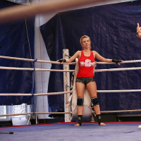 Laura Crystal loses catfight and gets dominated by Michelle Moist