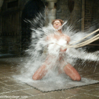 Candace Von forced into a water tank