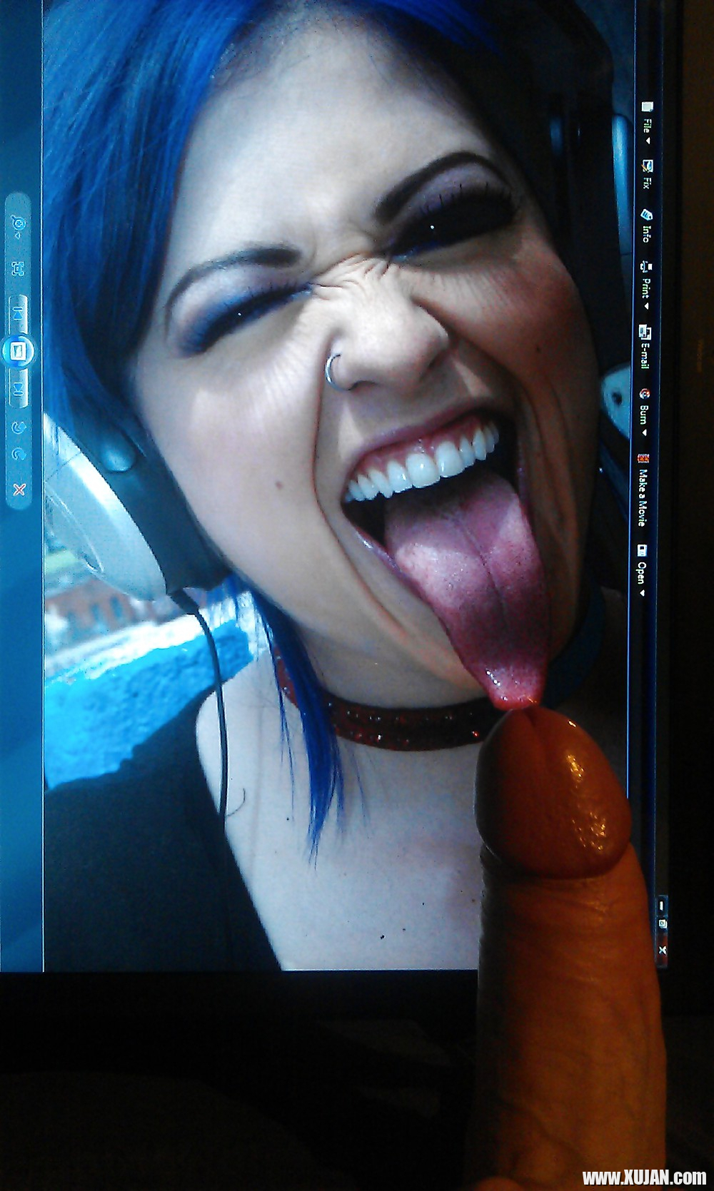 Larkin Love Cumshot Facial - Photo #1016340