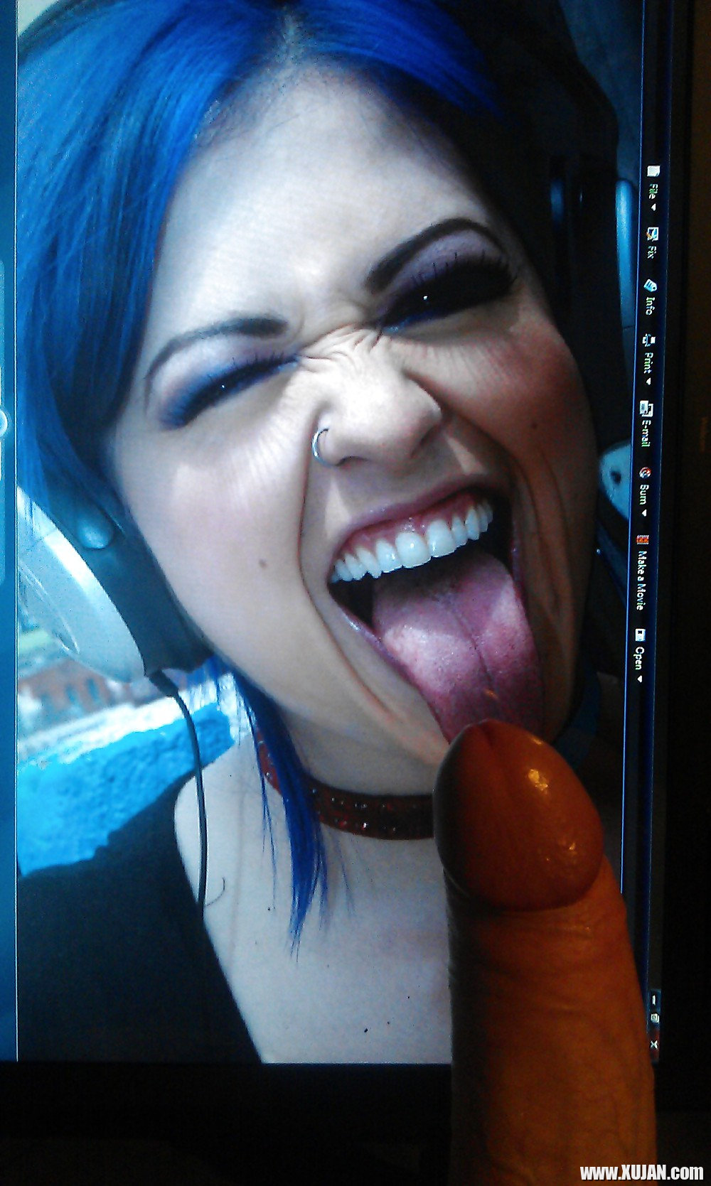 Larkin Love Cumshot Facial - Photo #1016346