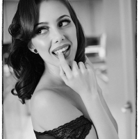 COTM Jenna Sativa Strips Out of Her Lace Body Suit
