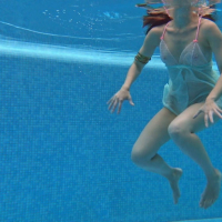 LIZI VOGUE UNDERWATER SWIMMING POOL