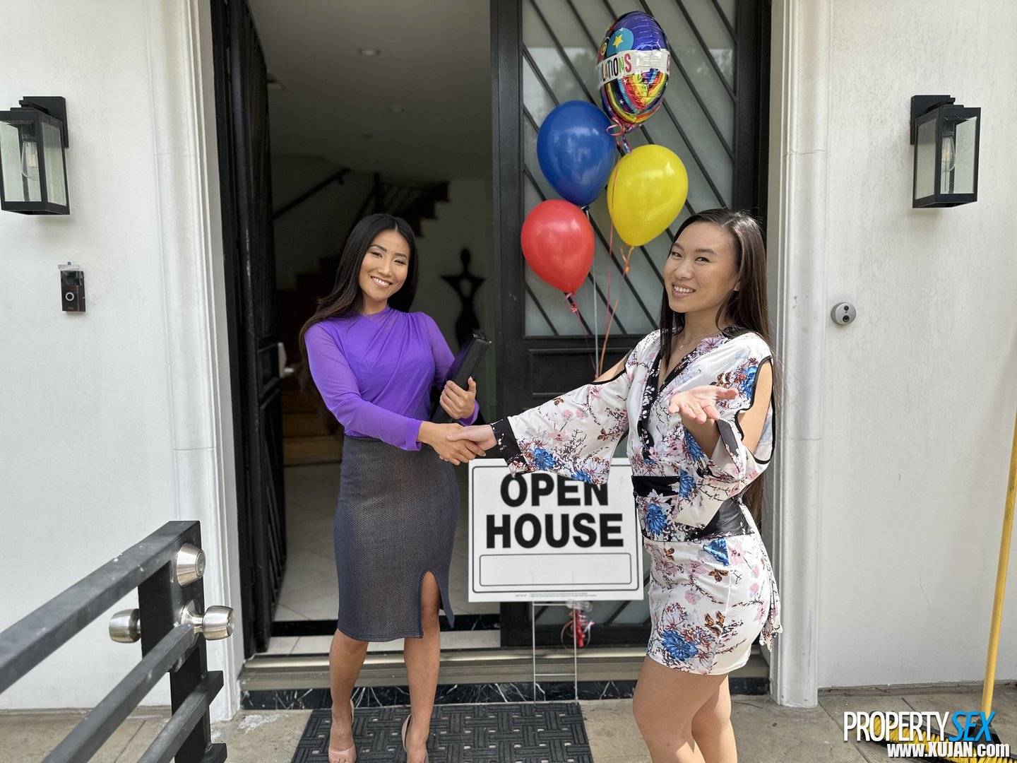 Wild asians Kimmy Kimm and Jennie Rose sharing same shaft - Photo #1045772