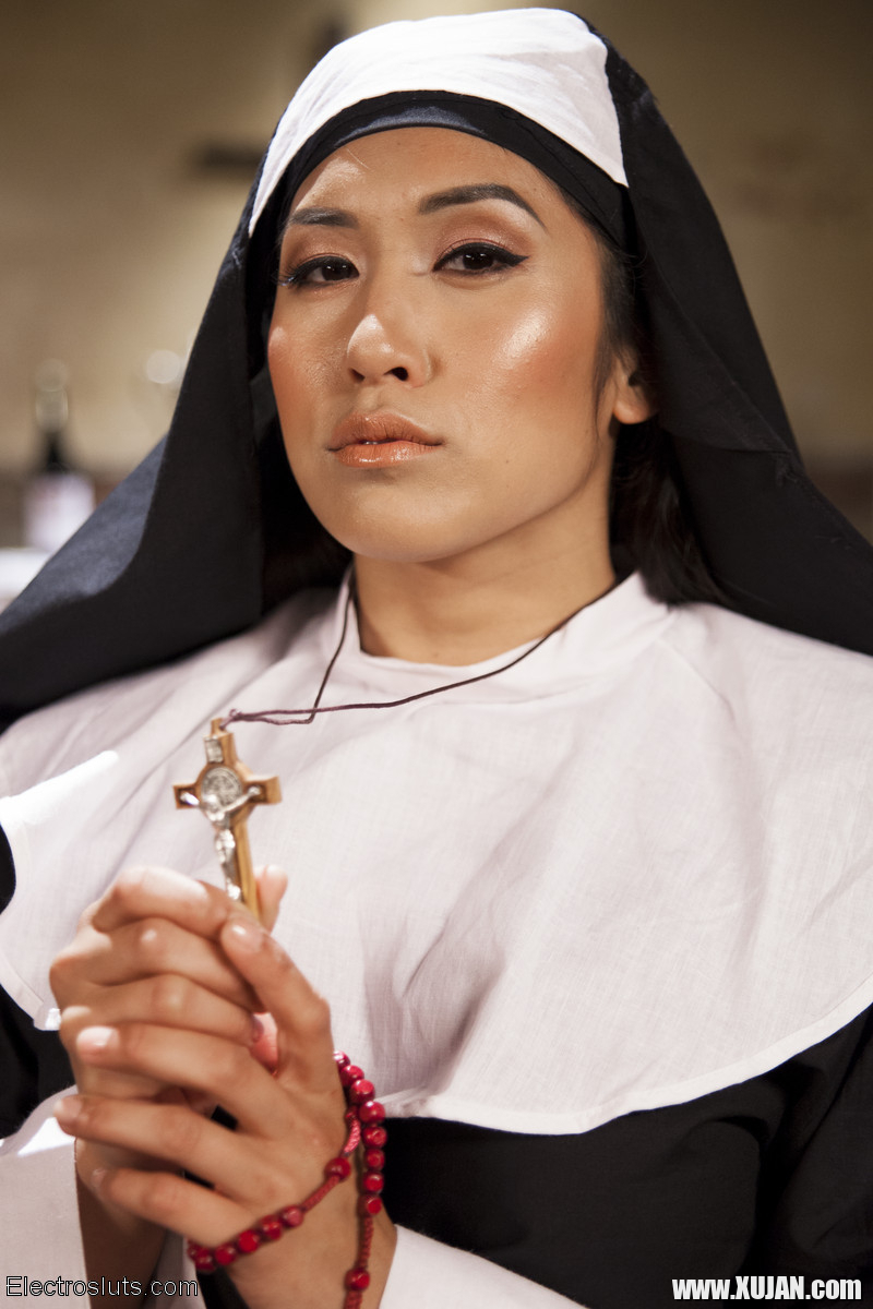 Sophia Loche and Mia Li star in a lascivious nunsploitation flick featuring shoc - Photo #1046552