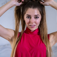 Horny teen Mary Popiense sucks and fucks a guy