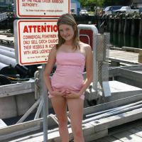Pictures of Madison Summers flashing in public