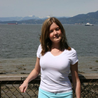 Pictures of Madison Summers flashing outside