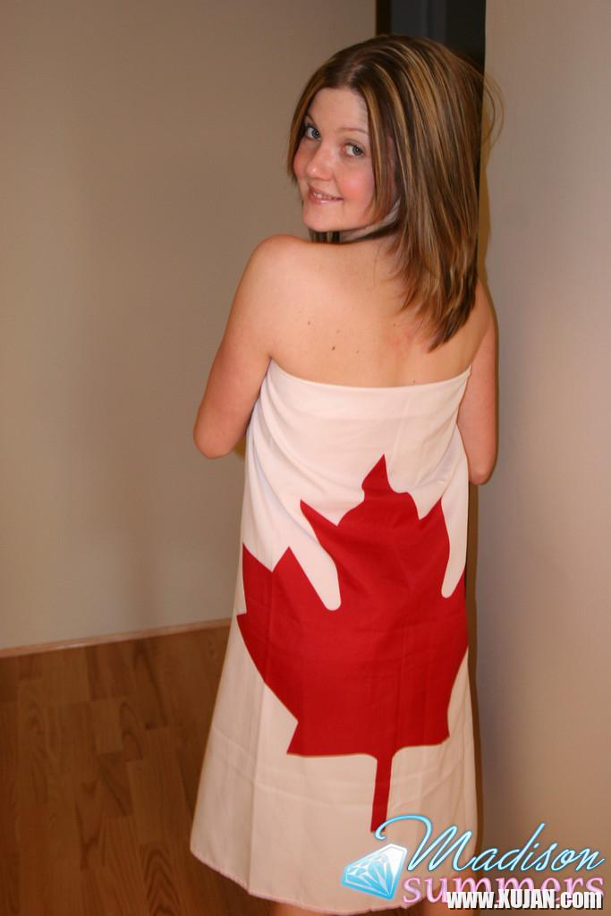 Pictures of teen Madison Summers feeling patriotic - Photo #1060057